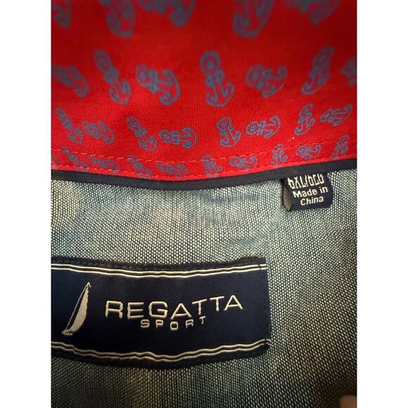 Regatta Sport Men's Button down shirt 6XL Big & Tall - Picture 3 of 8